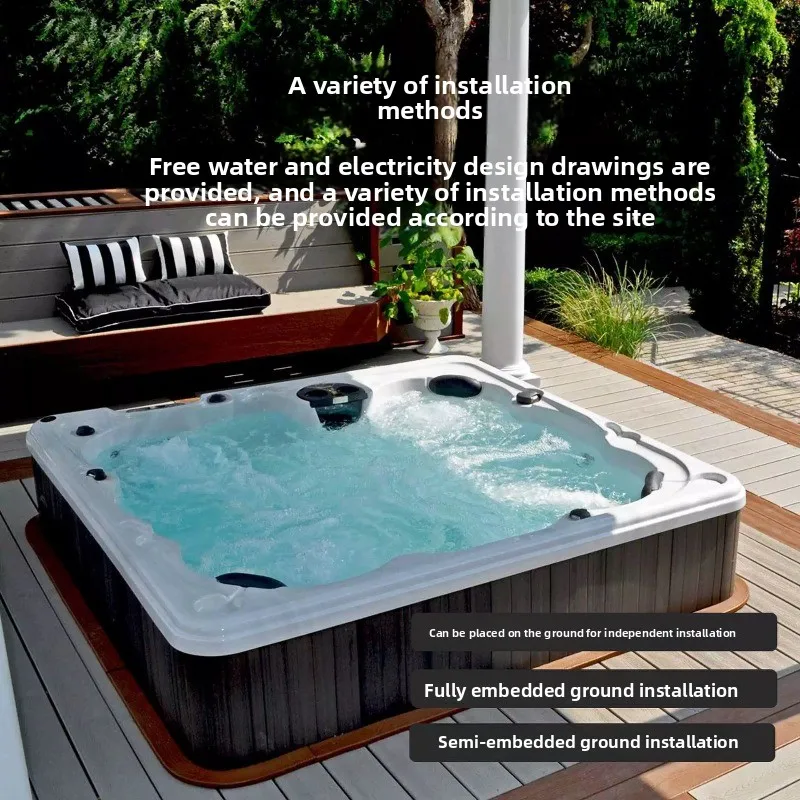 อ่างน้ำร้อนกลางแจ้งสำหรับหลายค - Villa Wellness Spa บทวิจารณ์และราคา