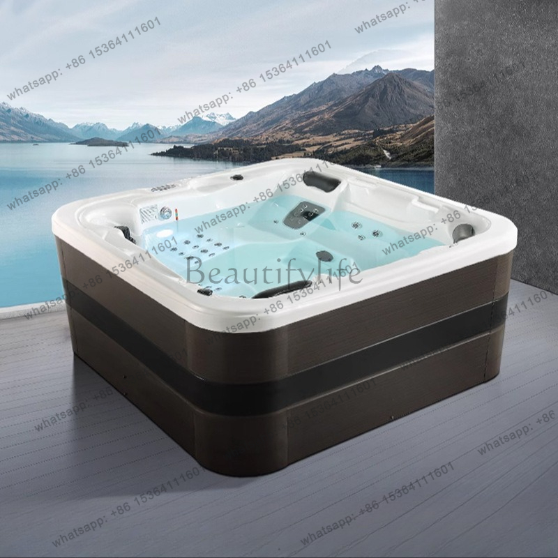 อ่างจากุซซี่อะคริลิกกลางแจ้ง ส - Villa Wellness Spa บทวิจารณ์และราคา