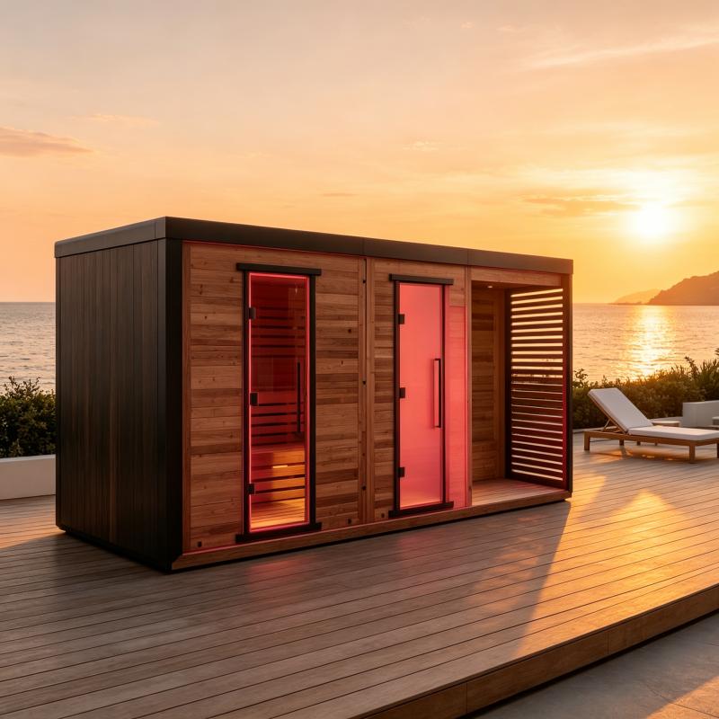 ห้องซาวน่าไม้สั่งทำพิเศษสำหรับ - Villa Wellness Spa บทวิจารณ์และราคา